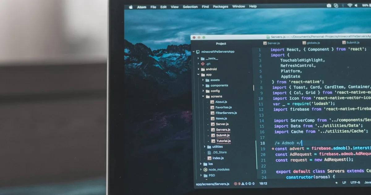 AI 코딩 도구 화면